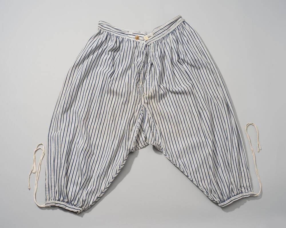 Mannenonderbroek met voorsplit, Volendam, voor 1978