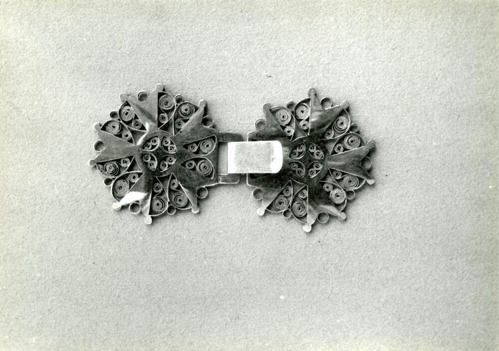 Mantelinehaak uit Cadzand, 1950