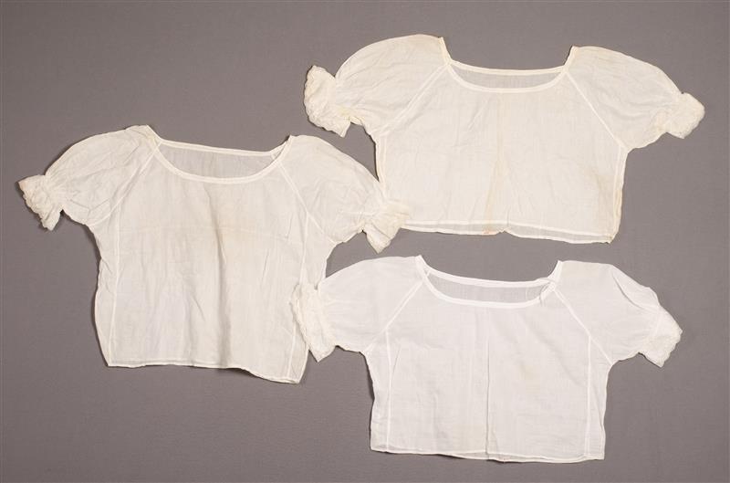 3 witte verkleedblouses