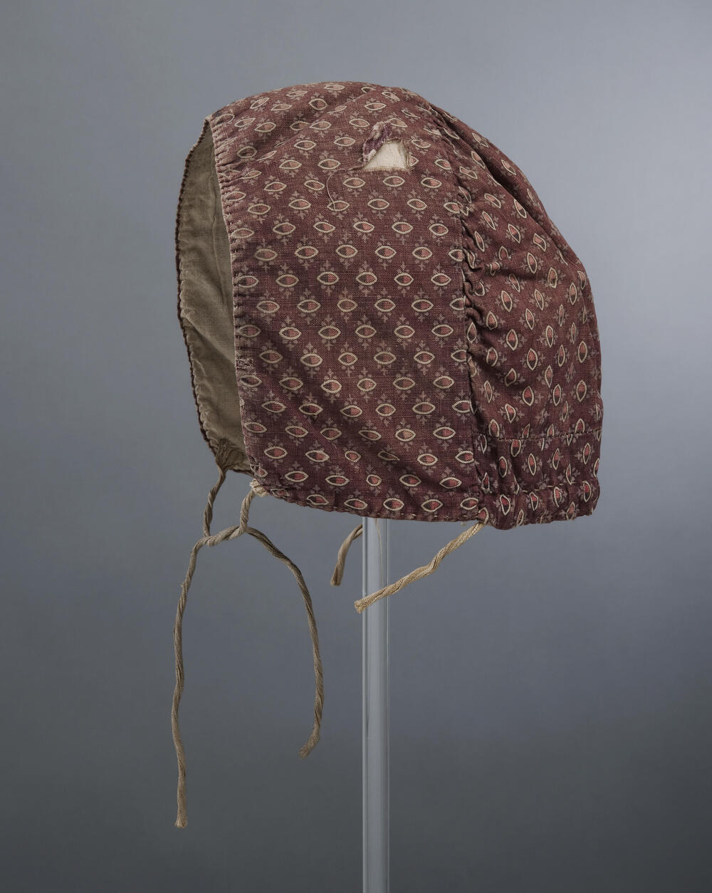 Eenvoudige daagse muts, 1860–1870