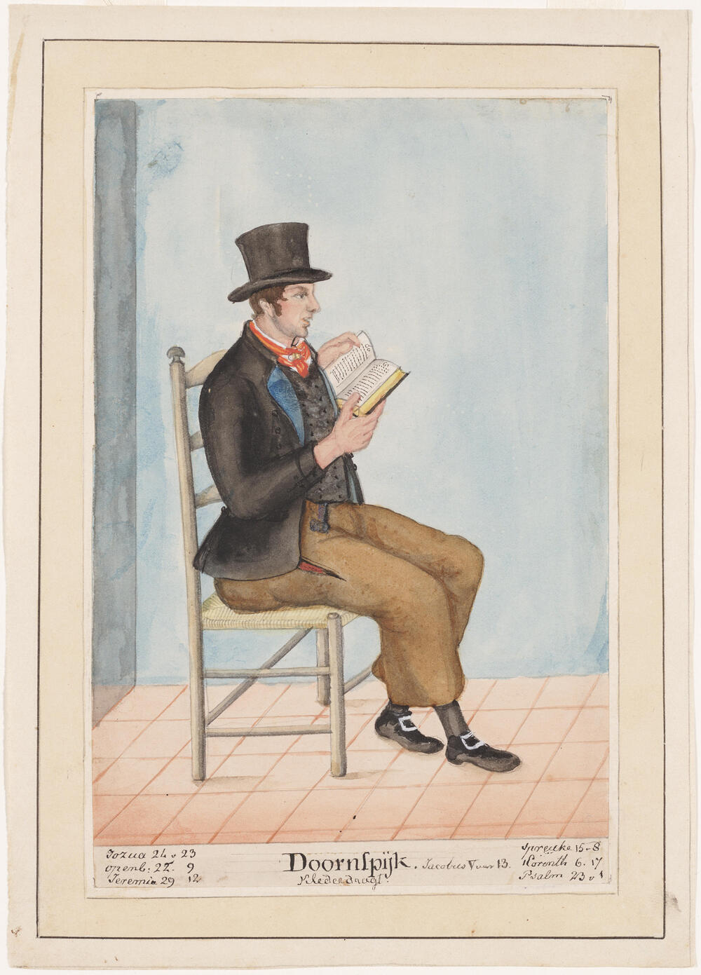 Man in dracht, Doornspijk