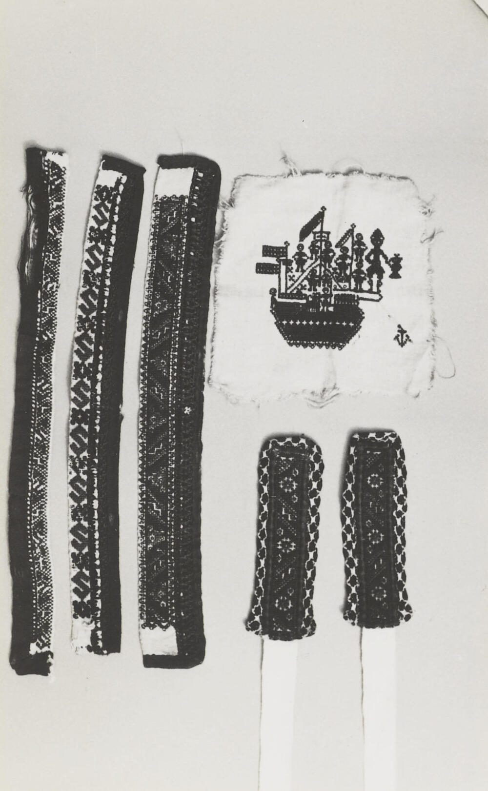 Borduurwerk, Marken, 1943