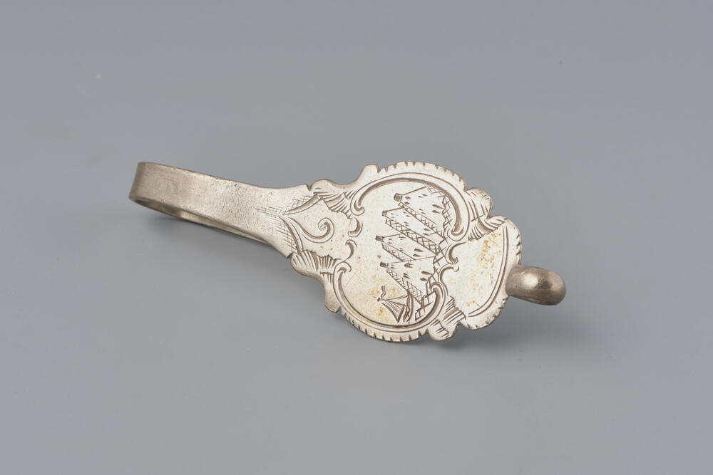 Zilveren tashaak gemaakt in Schoonhoven, 1795