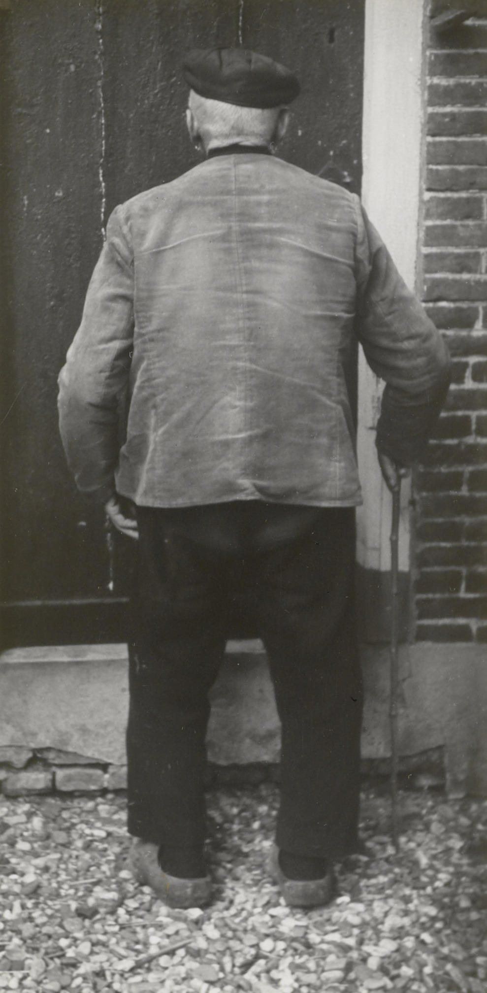 Heer Dooze in daagse dracht, Giethoorn, 1947