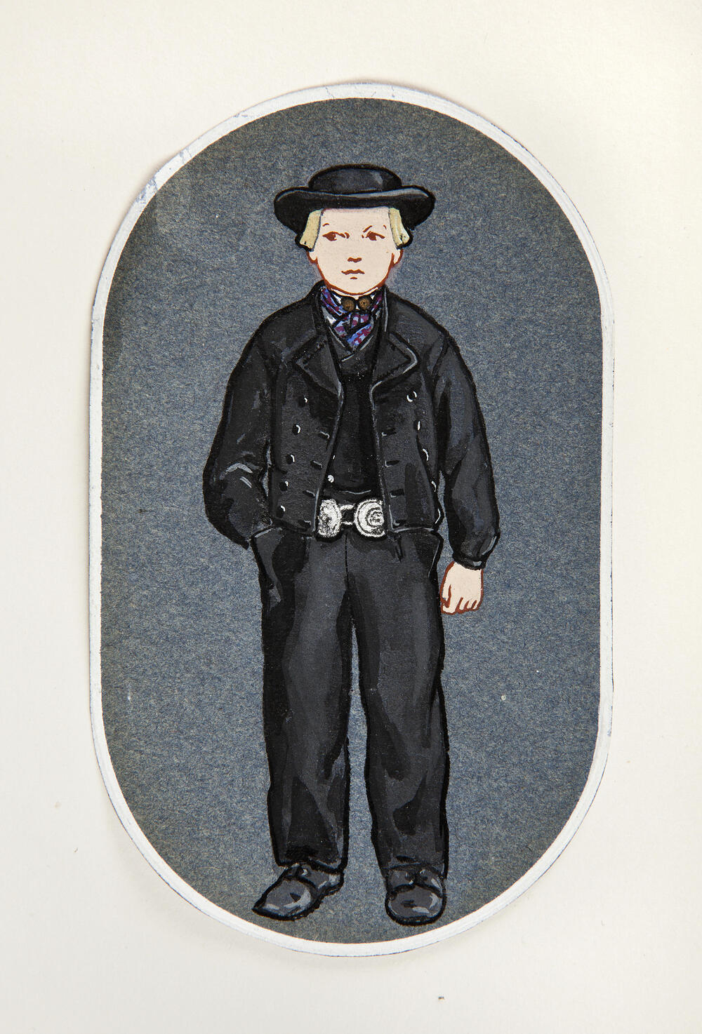 Jongen in katholieke dracht, Zuid-Beveland