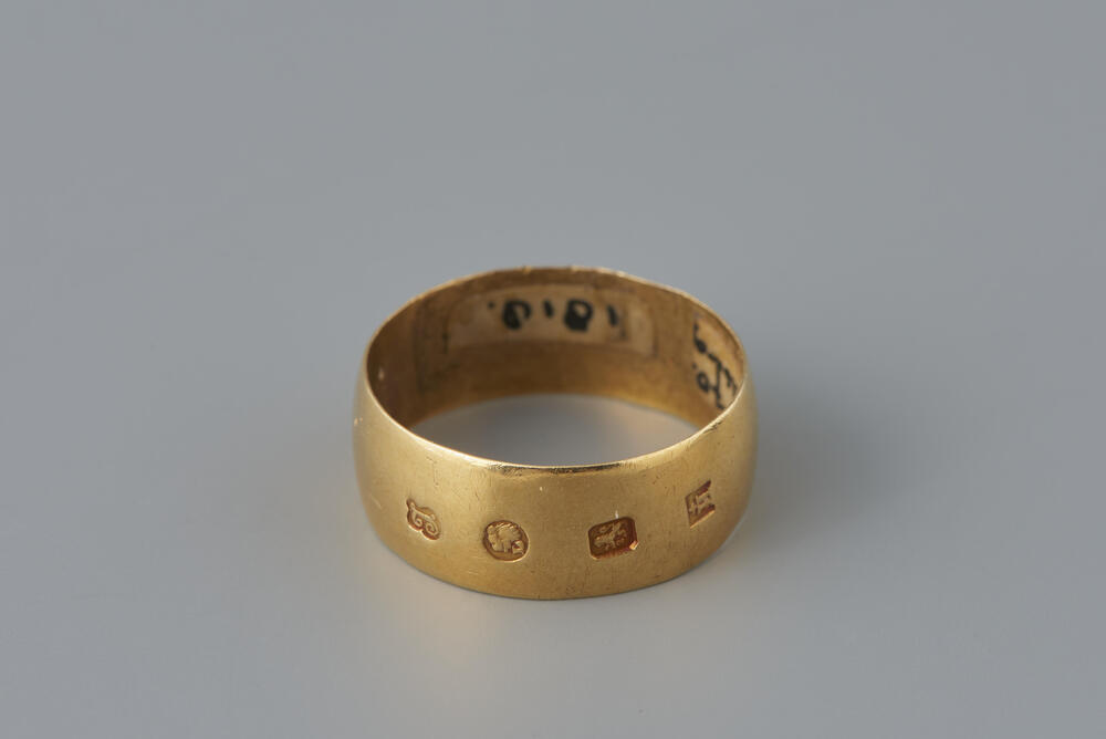 Gouden trouwring, Walcheren, 1818