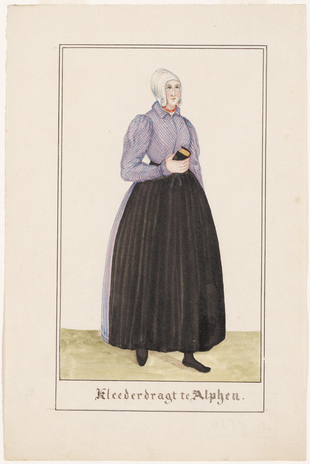 Vrouw in dracht, Alphen aan den Rijn