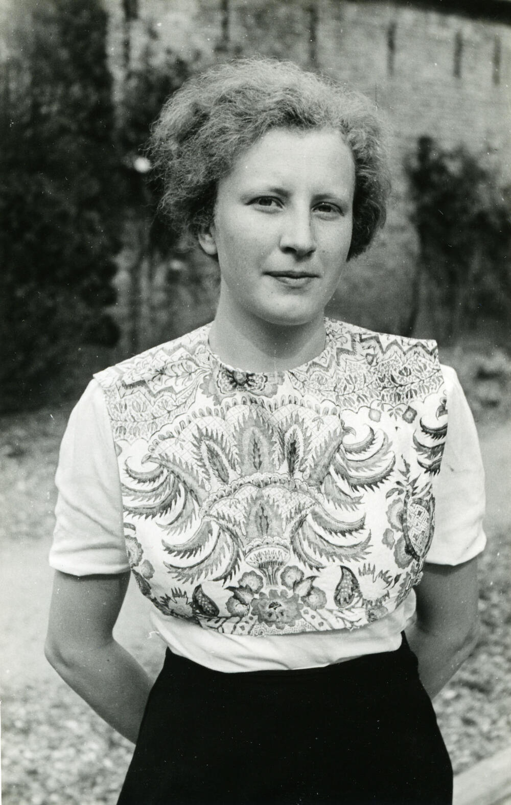 Sitsen kroplap uit Workum, 1944