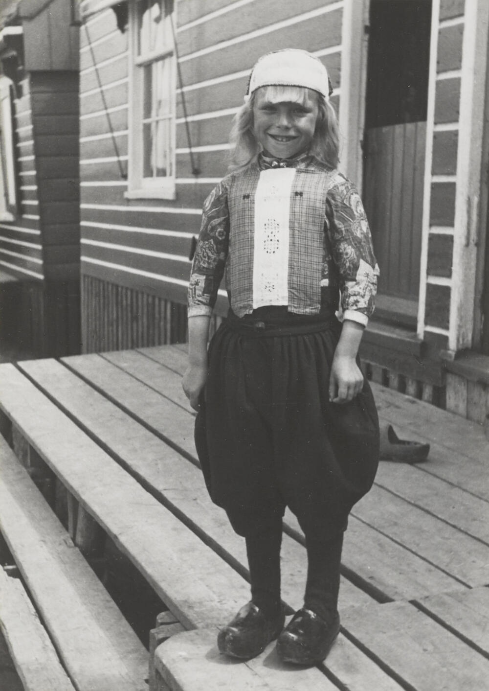 Jaap Janssen in Marker dracht, 1943