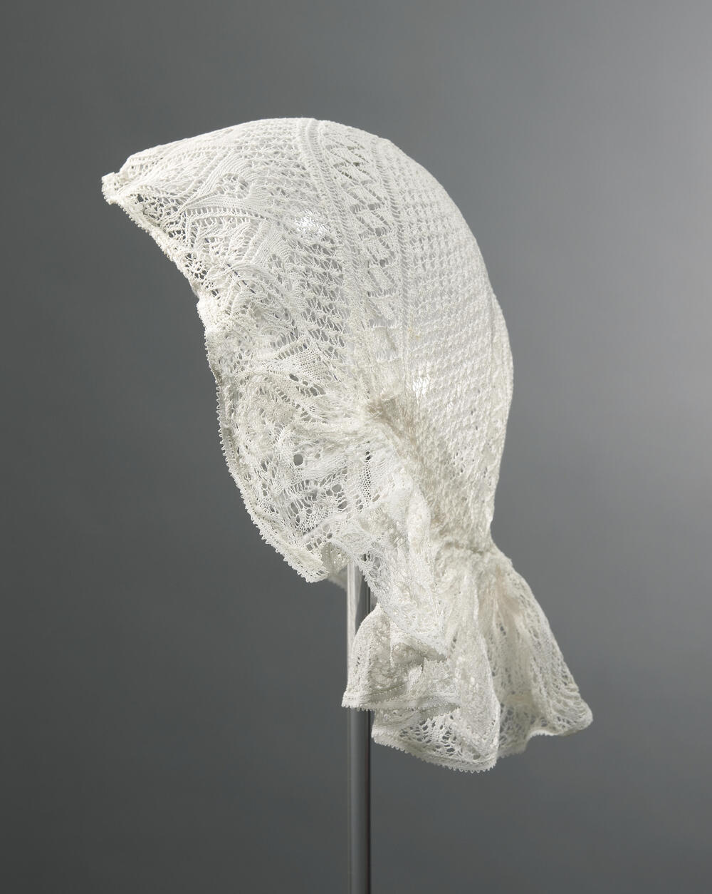 Geheel gebreide floddermuts, Friesland, 1914–1920