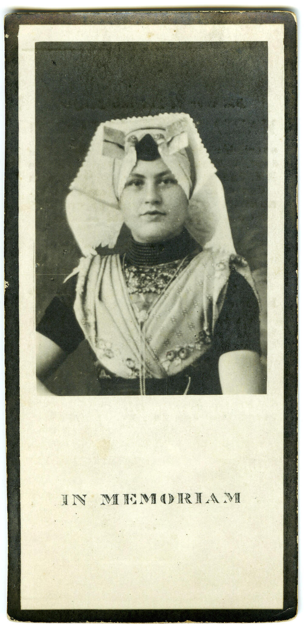 Bidprentje van Maria Stoffelina Bos, 1926