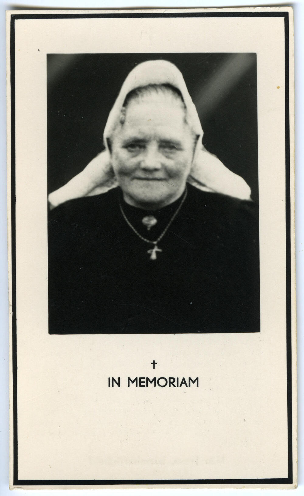 Bidprentje van Hermina Maria Groothuis, 1958