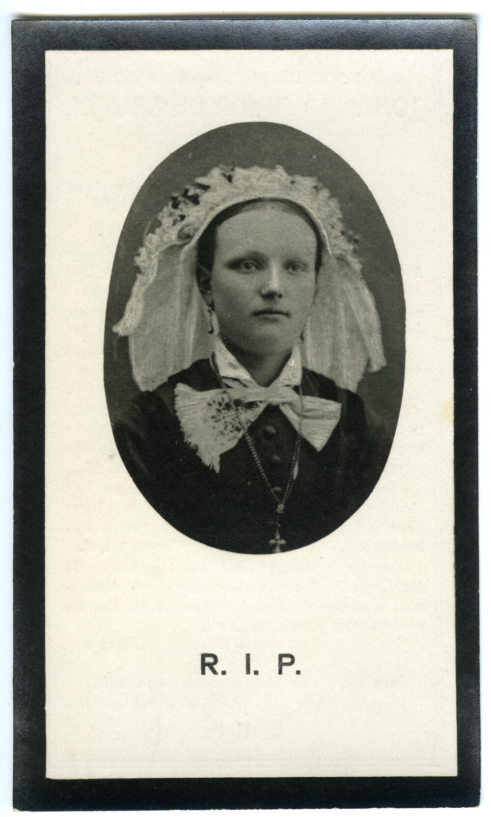 Bidprentje van Johanna Maria de Bruijn, 1906
