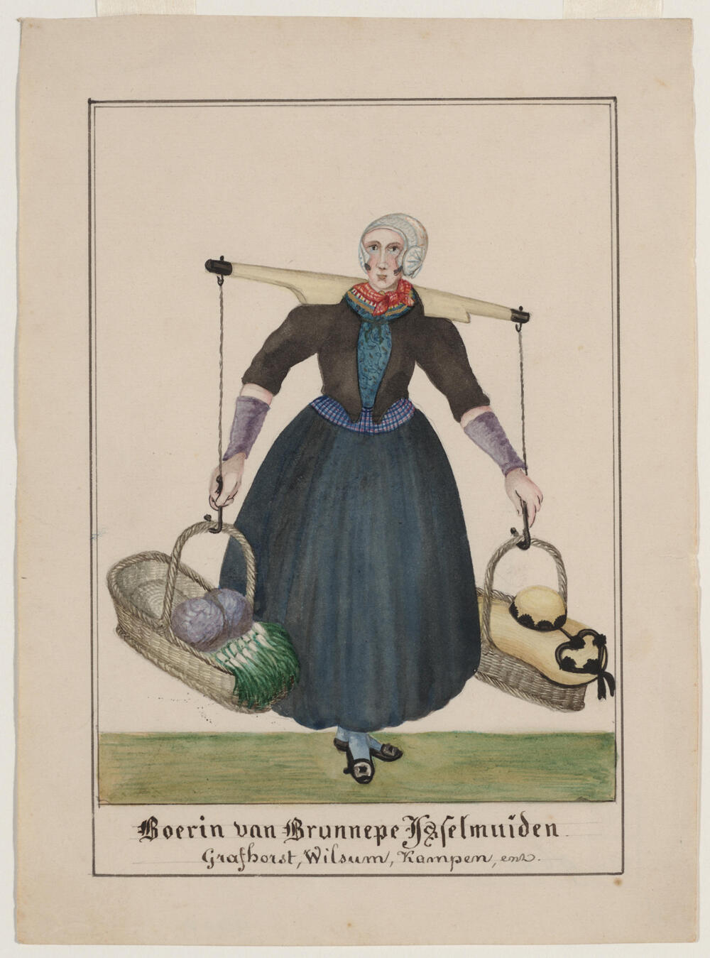 Boerin van Brunnepe, IJsselmuiden, Grafhorst, Wilsum, Kampen enz.