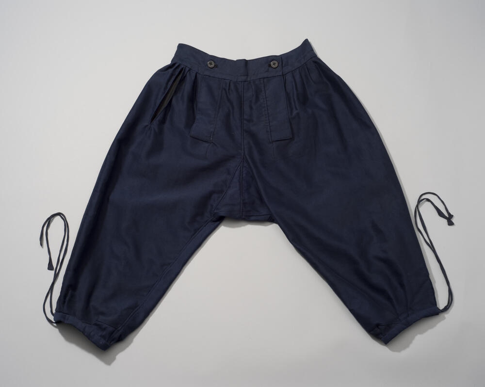 Mannenonderbroek met klepsluiting, Urk, voor 1949