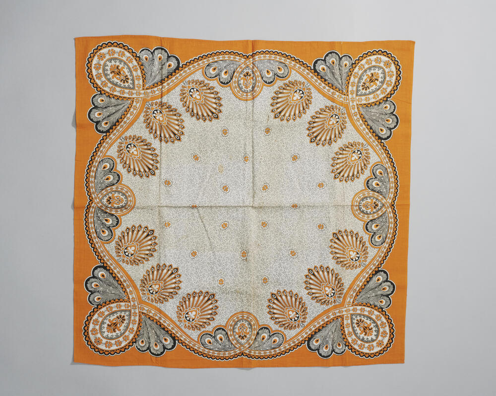Bedrukte halsdoek, Axel, voor 1979