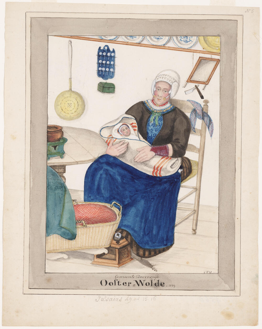 Gemeente Doornspijk Ooster-Wolde. 1859