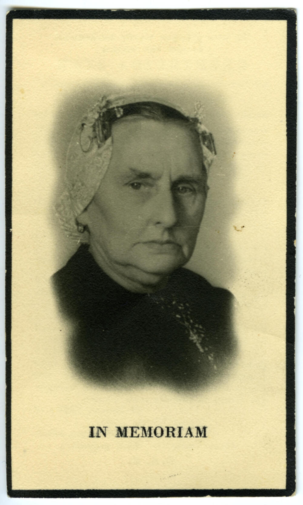 Bidprentje van Geertruida Stam, 1948