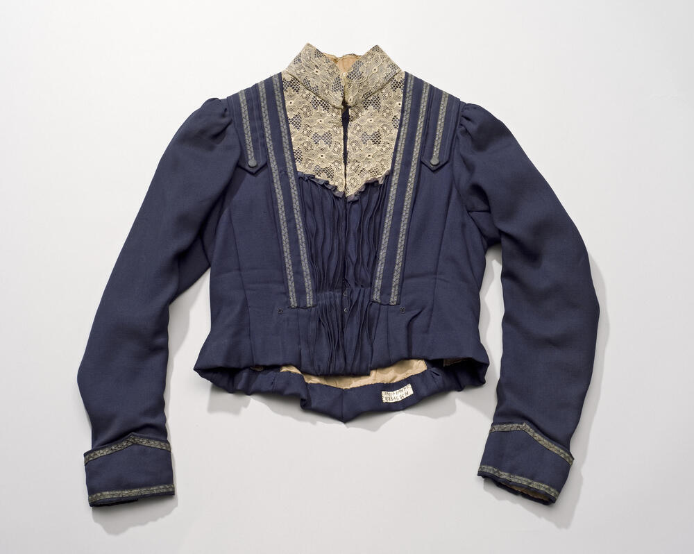 Wollen lijfje, onderdeel van een kostuum, Zuid-Holland, 1900–1920