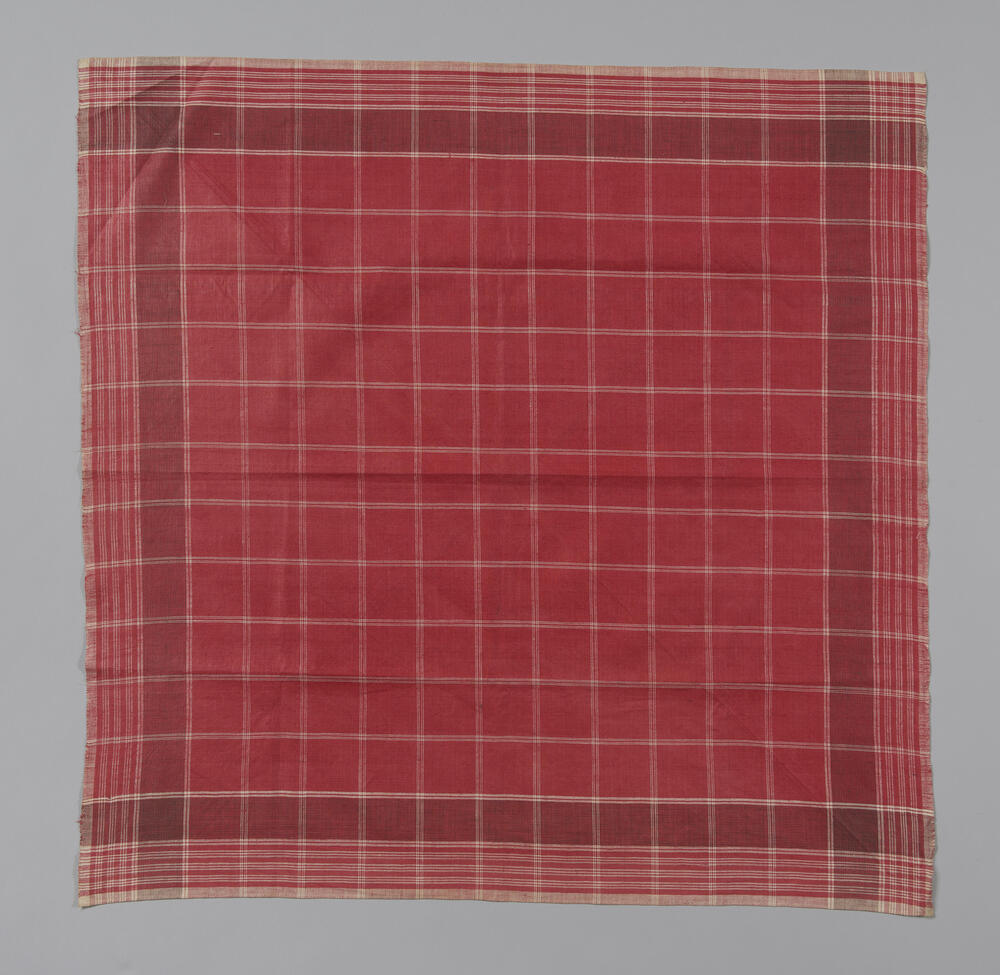 Schouderdoek met ingeweven ruiten, Oldebroek, voor 1949