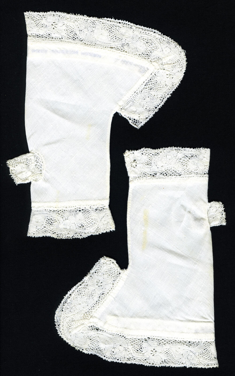 Paar linnen wantjes, Antwerpen, 1700–1800