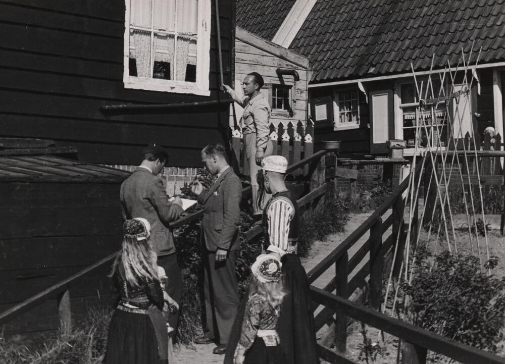 Veldwerk op Marken, 1943