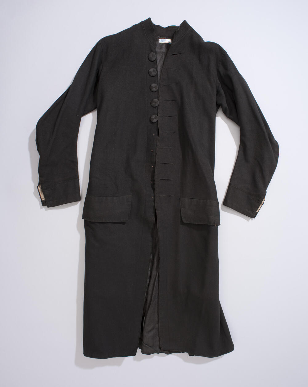 Lange, zogenaamd 'geklede' mannenjas, Zaanstreek, voor 1825