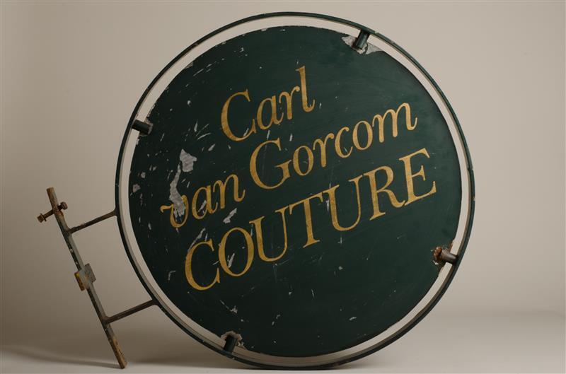 Uithangbord Carl van Gorcom Couture