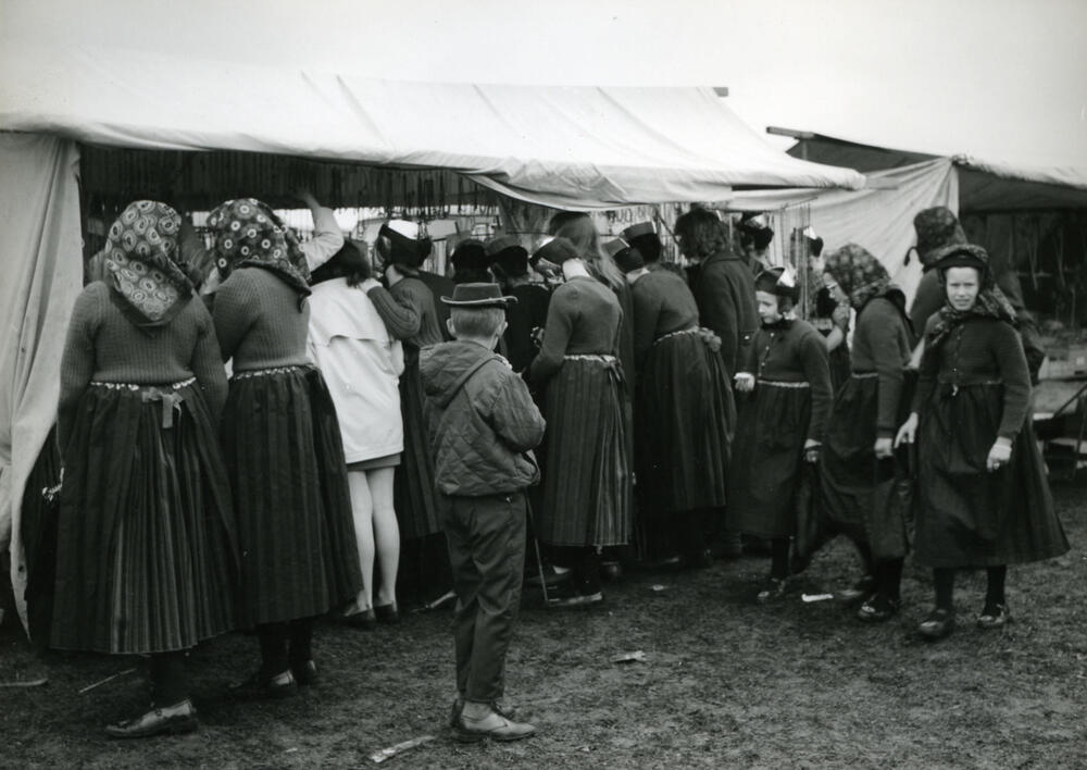 Jaarmarkt, Staphorst, 1969