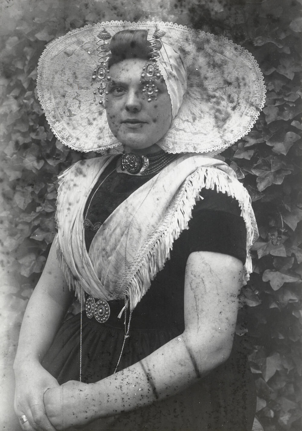 Johanna Bliek in de dracht van Nieuw- en Sint Joosland, 1913–1916