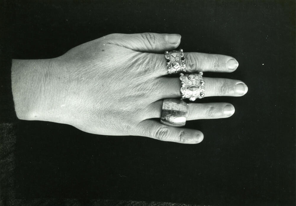 Gouden ringen uit Axel, 1950