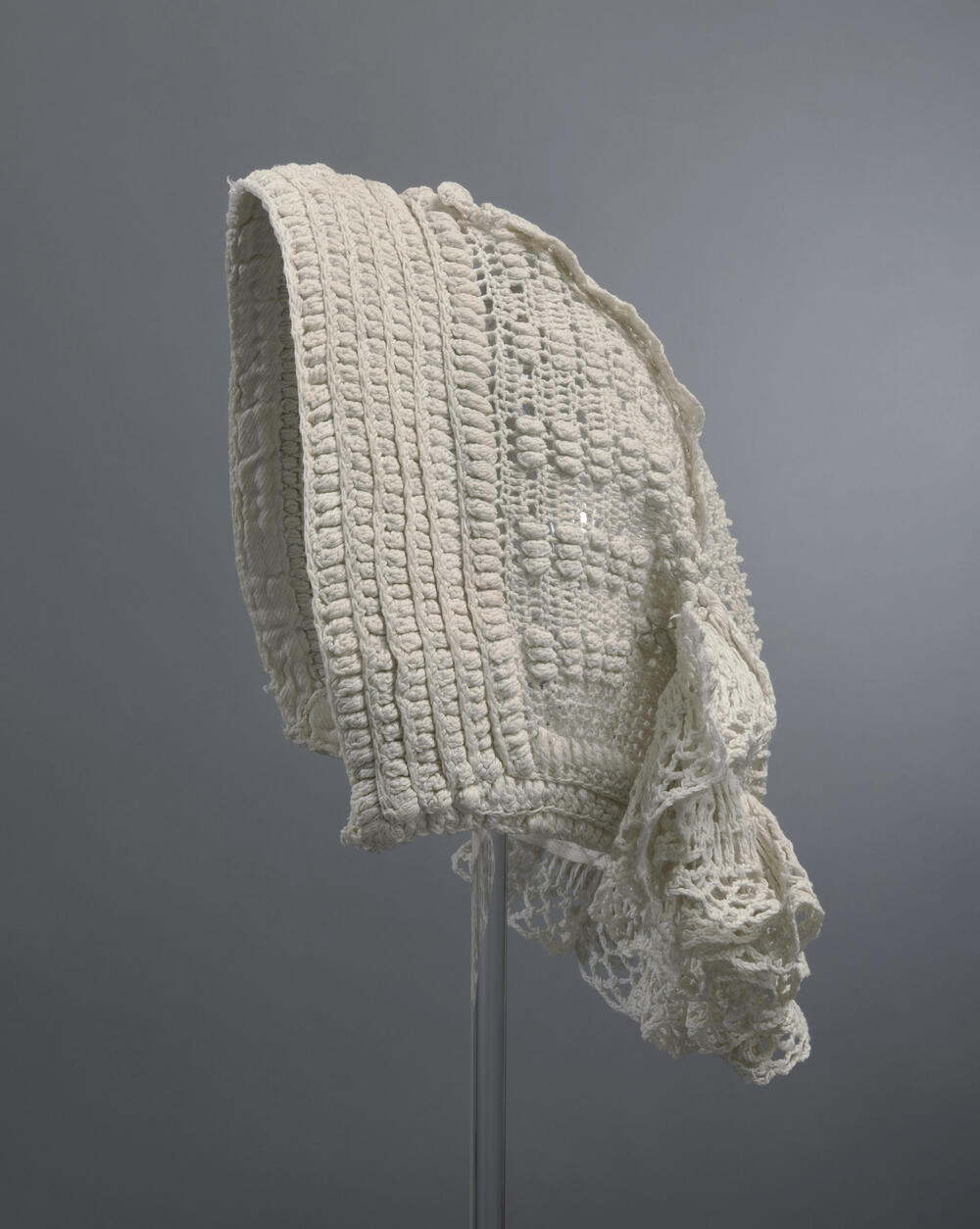 Gehaakte daagse muts, Oud-Alblas, voor 1960
