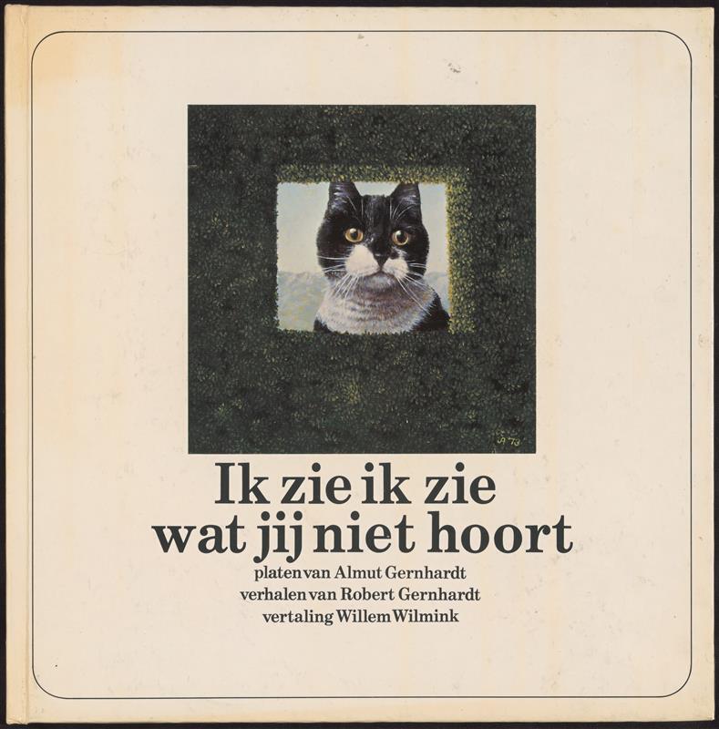 Kinderboek "Ik zie, ik zie, wat jij niet hoort"