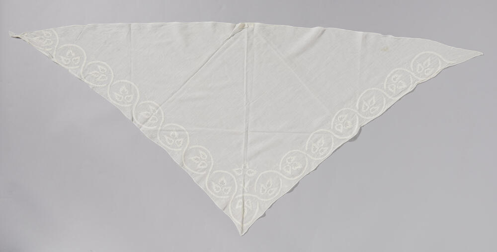 Getamboereerde tipdoek, Friesland, voor 1966