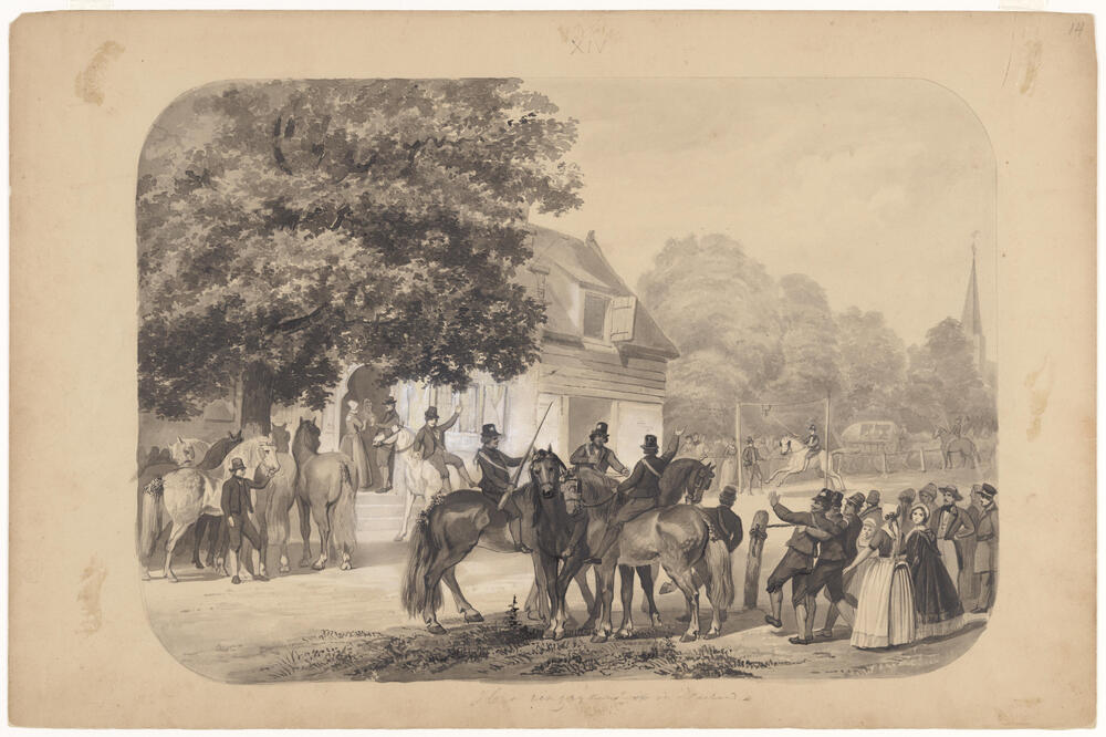 Het ringrijden in Zeeland