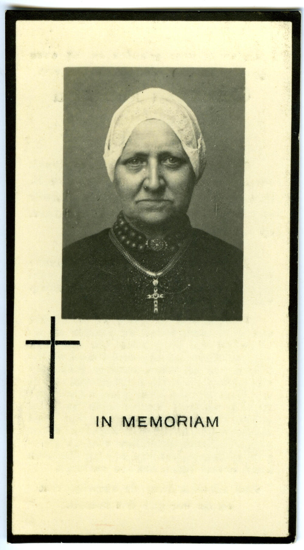 Bidprentje van Catharina Buurman, 1952