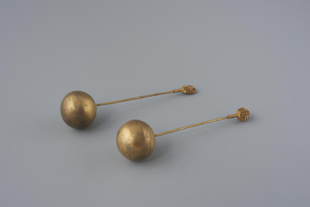 Paar 'bolspelden', Zuid-Beveland, 1880–1890
