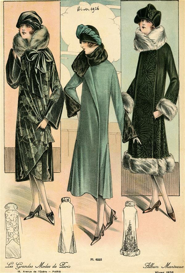 Les grandes Modes de Paris, Album Manteaux