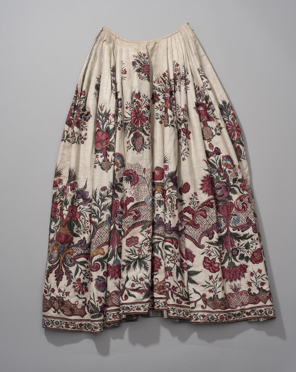 Rok van Indiase sits, Zaanstreek, 1725–1770