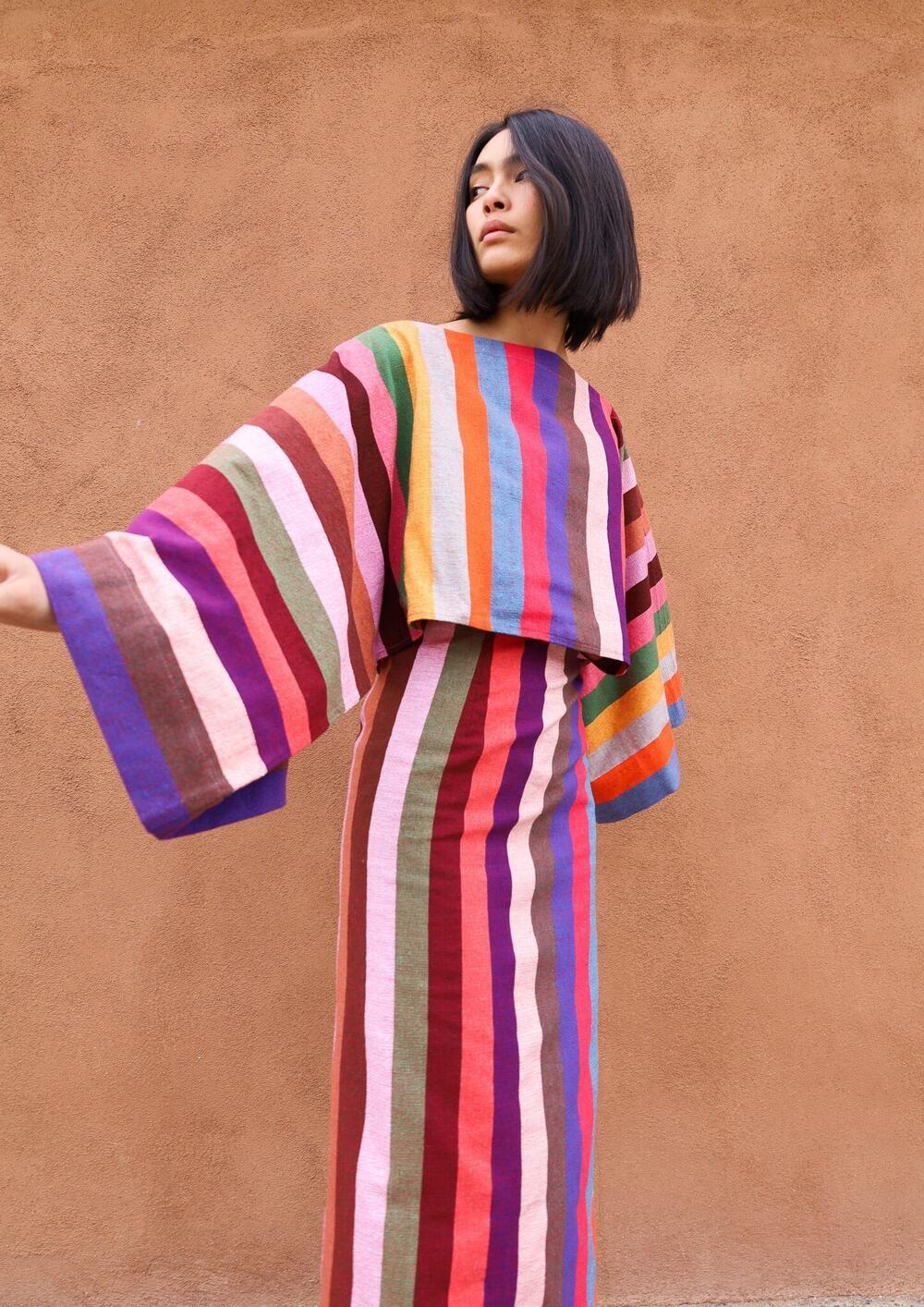 Oaxacan Rainbow Top and Skirt