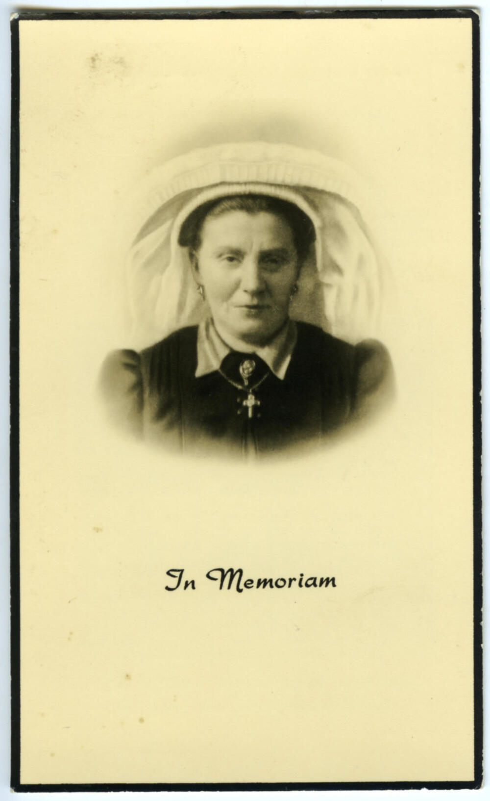 Bidprentje van Hendrina den Otter, 1959
