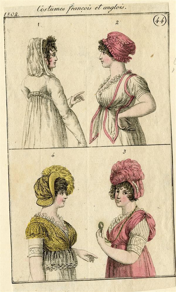 Costumes Français et Anglais