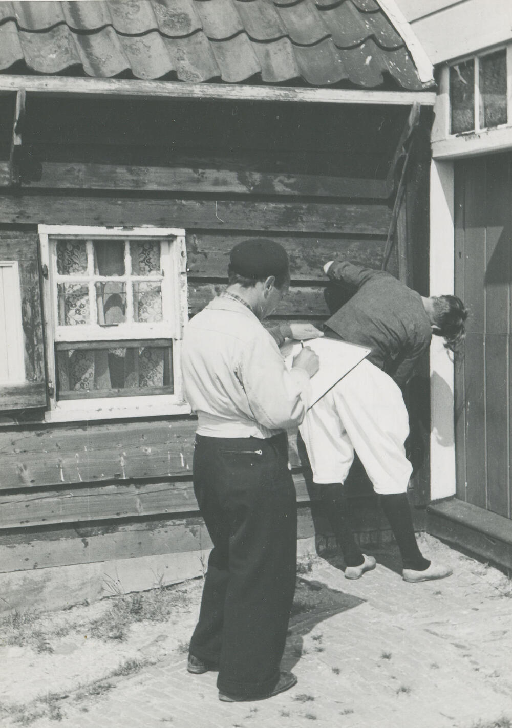 Veldwerk, Marken, 1943