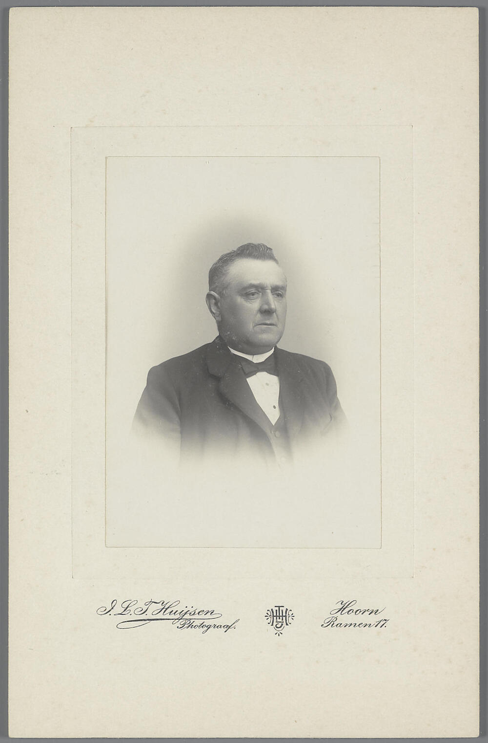 Man in modedracht, Hoorn, 1863–1910
