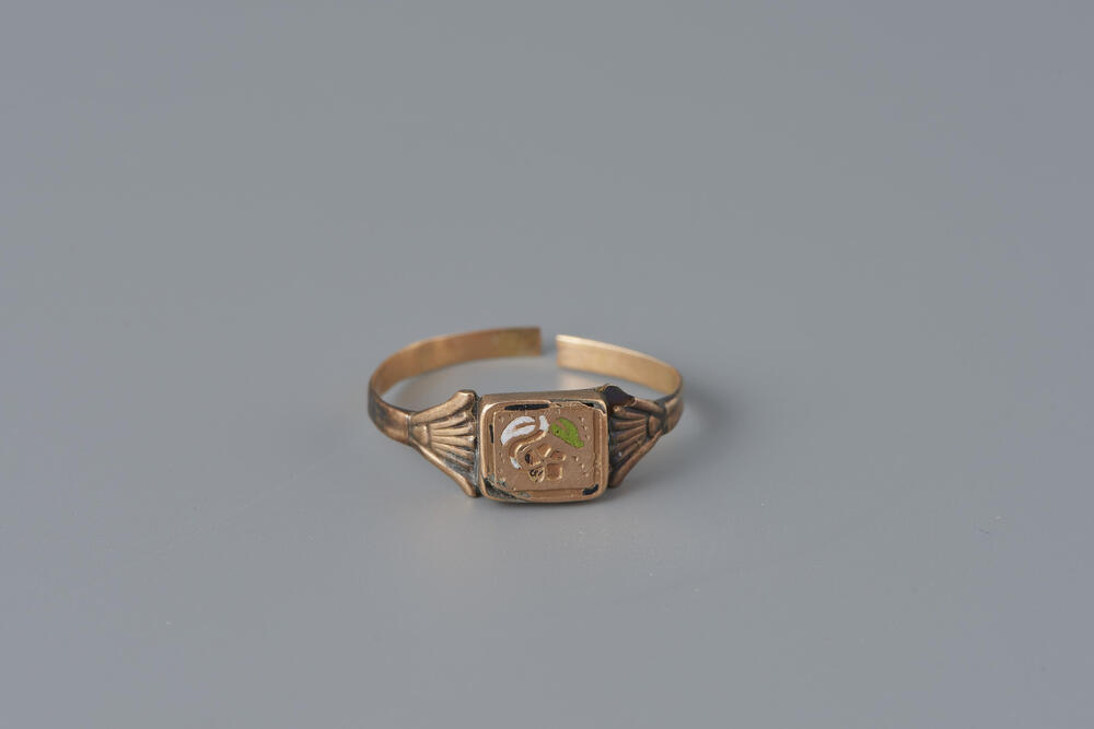 Gouden ring, Holten, circa 1880