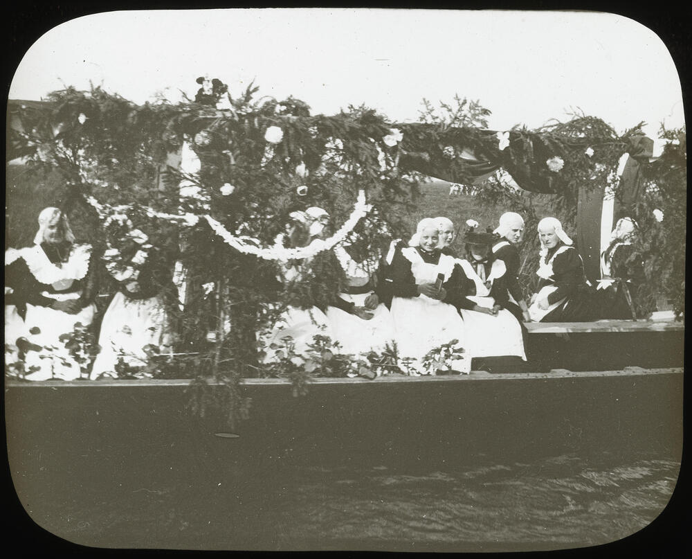 Volksfeest, Giethoorn, vermoedelijk circa 1900