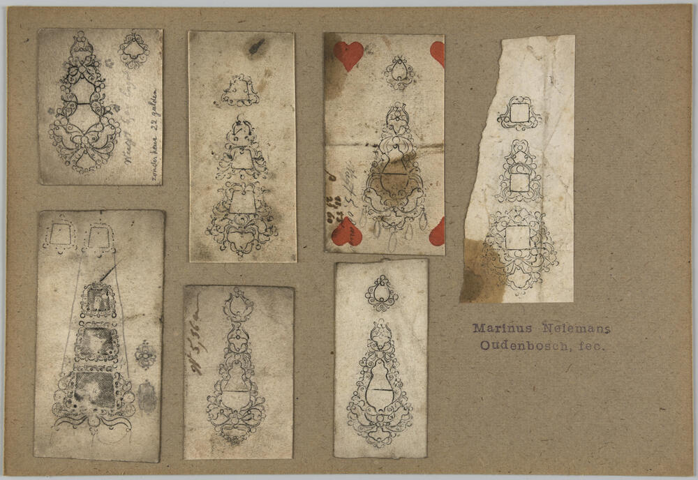 Wrijfsels van streeksieraden, Oudenbosch, 1853–1895