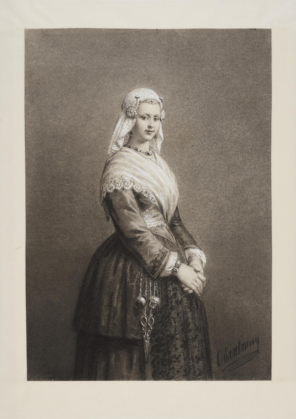 Vrouw in Friese dracht, 1875–1926
