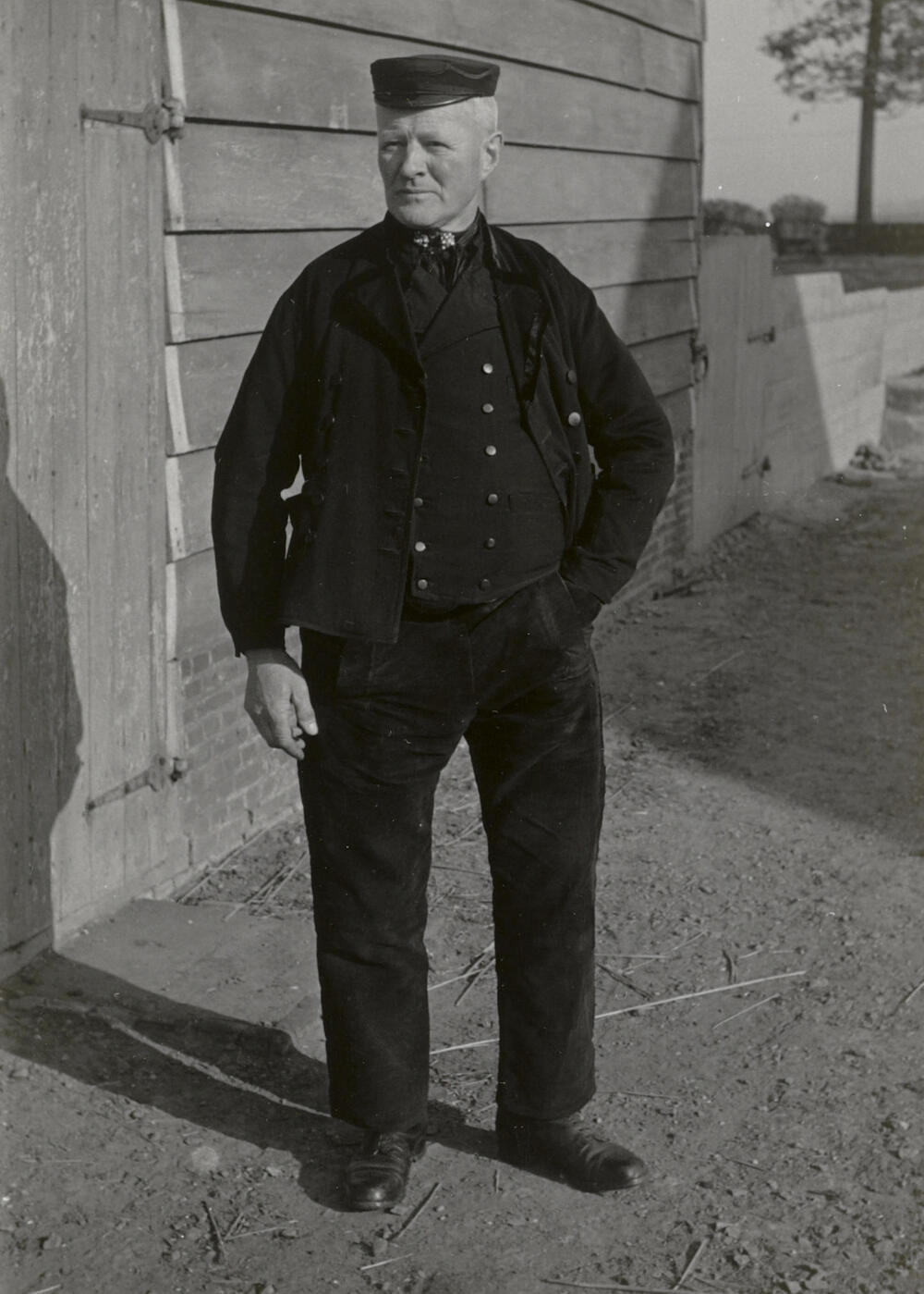 Cees Dekker in Axelse dracht, 1950