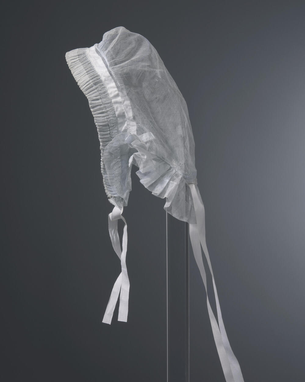 Toefmuts voor de lichte rouw, Staphorst en Rouveen, 1925–1959